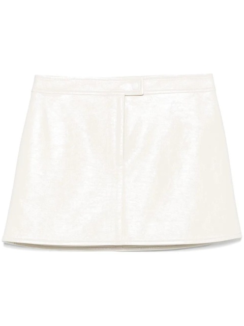 Courrèges Reedition mini skirt - Neutrals - zdjęcie produktu nr 1