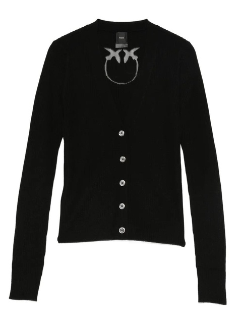 PINKO V-neck cardigan - Black - zdjęcie produktu nr 1