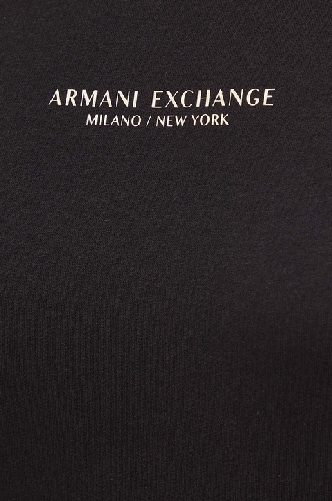 Armani Exchange sukienka maxi prosta - zdjęcie produktu nr 2