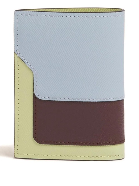 Marni logo-print wallet - Blue - zdjęcie produktu nr 1