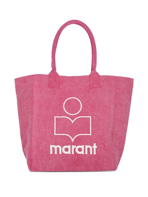 ISABEL MARANT Yenky logo-embroidered tote bag - Pink - zdjęcie produktu nr 1