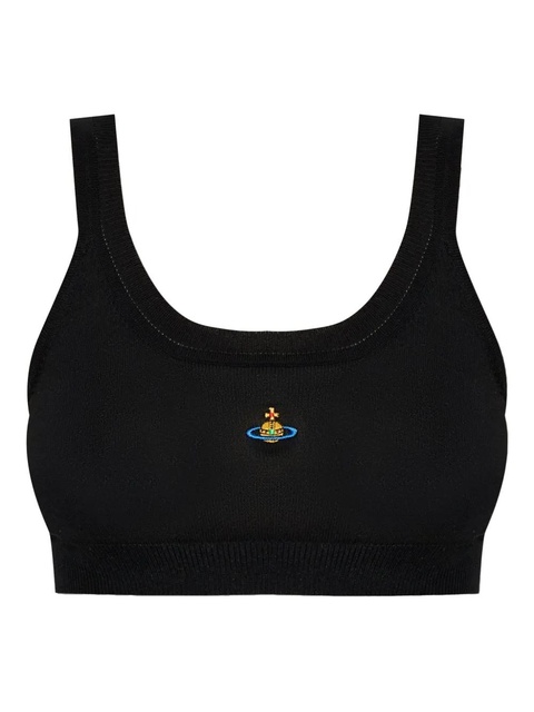 Vivienne Westwood cotton tank top - Black - zdjęcie produktu nr 1