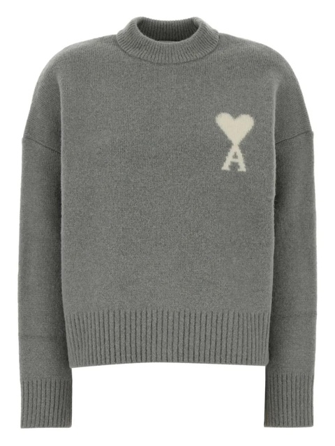 AMI Paris Ami De Coeur sweater - Grey - zdjęcie produktu nr 1