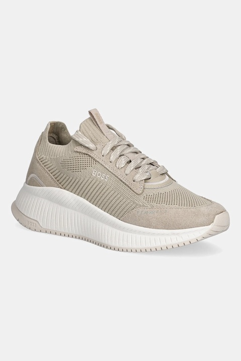 BOSS sneakersy TTNMEVO damskie kolor beżowy 50536413 - zdjęcie produktu nr 1