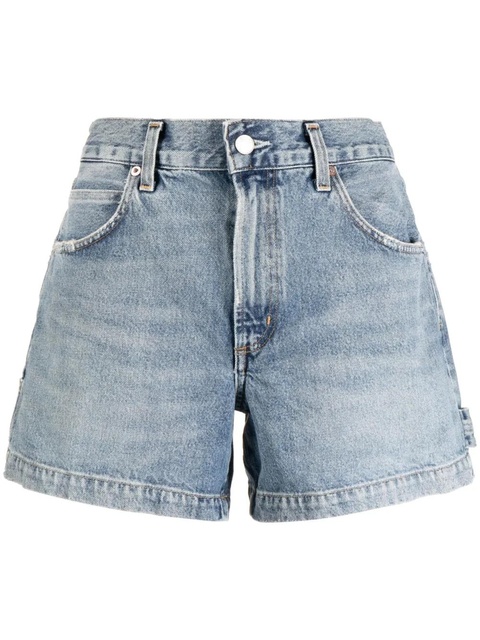 AGOLDE Magda denim short shorts - Blue - zdjęcie produktu nr 1