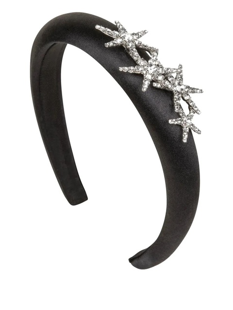 Jennifer Behr star-embellished vespera headband - Black - zdjęcie produktu nr 1