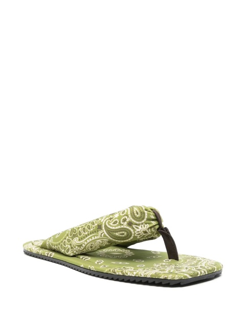 The Attico Indie sandals - Green - zdjęcie produktu nr 1