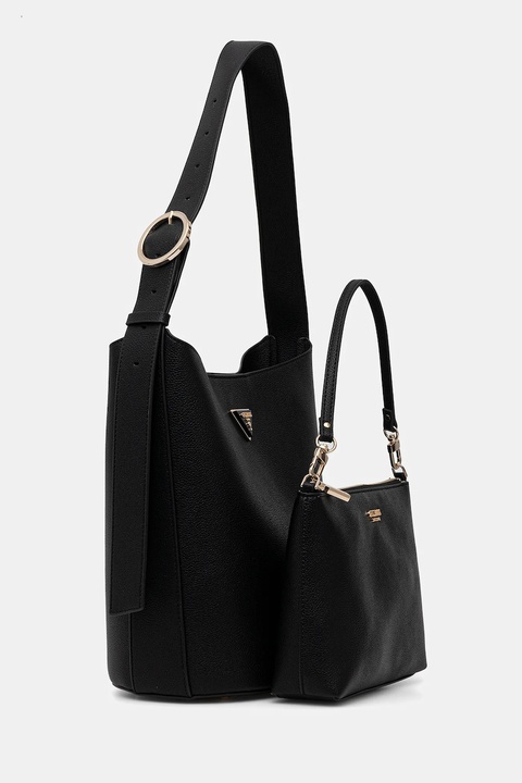 Guess torebka MERIDIAN kolor czarny HWBG69 74040 - zdjęcie produktu nr 2