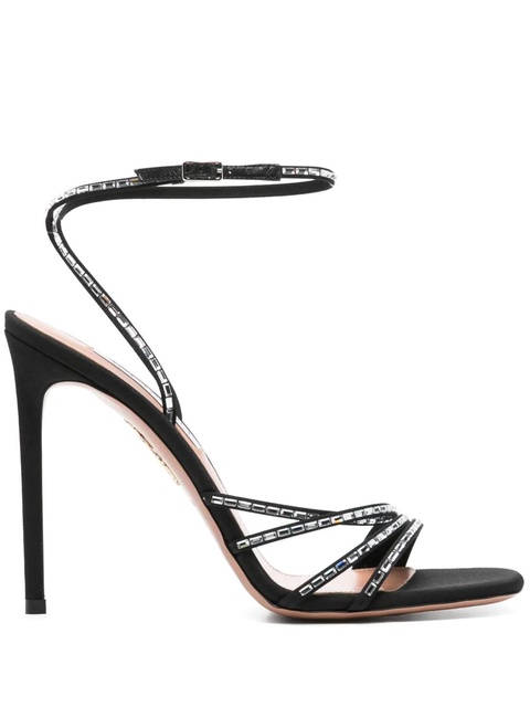 Aquazzura 105mm Mistica sandals - Black - zdjęcie produktu nr 1