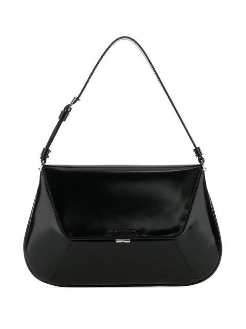 Amina Muaddi Ami shoulder bag - Black - zdjęcie produktu nr 1