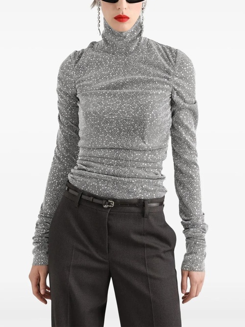 Dolce & Gabbana sequinned top - Silver - zdjęcie produktu nr 1