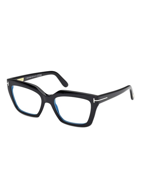 TOM FORD Eyewear square-frame hinge-detail glasses - Black - zdjęcie produktu nr 2