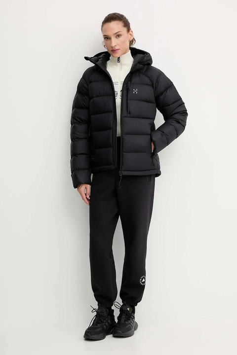 Haglöfs kurtka puchowa Rosson Down damska kolor czarny zimowa 607468 - zdjęcie produktu nr 2