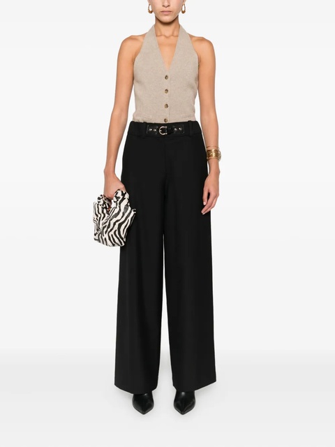 Maje belted trousers - Black - zdjęcie produktu nr 2