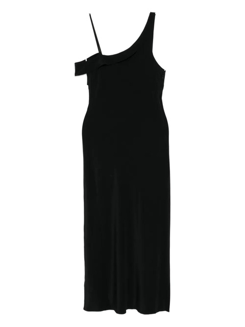 St. Agni draped silk dress - Black - zdjęcie produktu nr 2