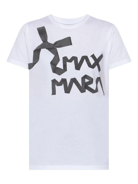 Max Mara logo-print T-shirt - White - zdjęcie produktu nr 1