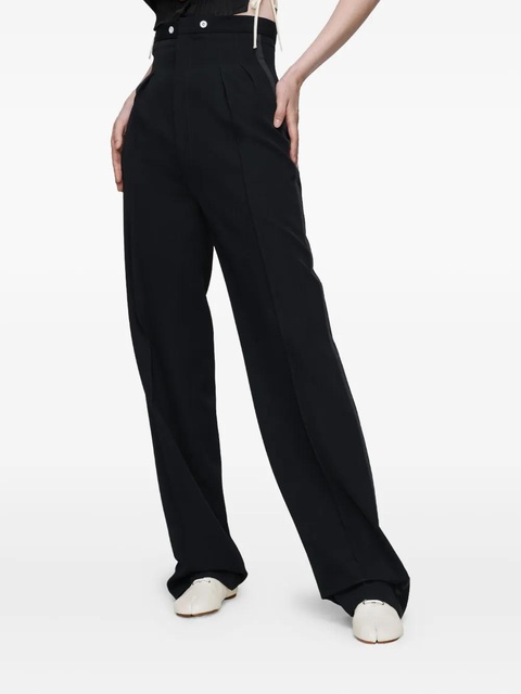 Maison Margiela Stripe Tailored Trousers - Black - zdjęcie produktu nr 2