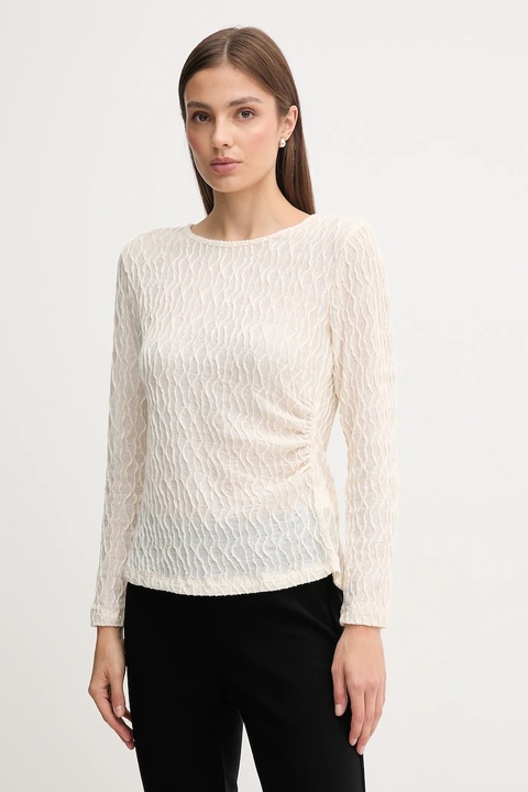 Pedro del Hierro longsleeve kolor beżowy 8622498 - zdjęcie produktu nr 1