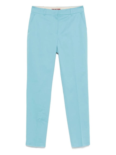 Max Mara stretch-cotton pants - Blue - zdjęcie produktu nr 1