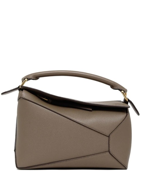 LOEWE Puzzle geometric leather tote bag - Neutrals - zdjęcie produktu nr 1