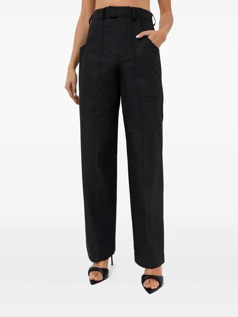 ISABEL MARANT Glatiny high-waisted trousers - Black - zdjęcie produktu nr 1