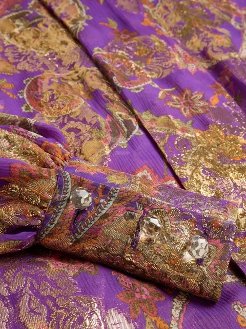 Valentino Garavani Apres L'Hiver blouse - Purple - zdjęcie produktu nr 2