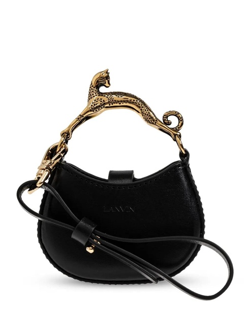 Lanvin Cat leather mini bag - Black - zdjęcie produktu nr 1