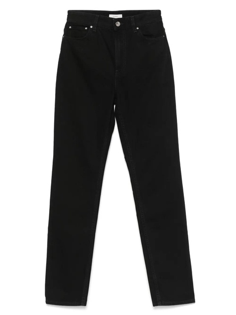 TOTEME logo-patch jeans - Black - zdjęcie produktu nr 1