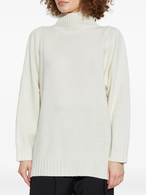 Max Mara high-neck long-sleeve sweater - White - zdjęcie produktu nr 2