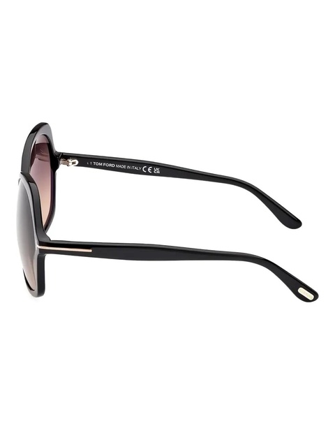 TOM FORD Eyewear Rosemin geometric frame sunglasses - Black - zdjęcie produktu nr 2