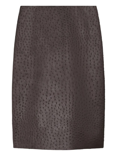 Tory Burch textured mini skirt - Purple - zdjęcie produktu nr 1