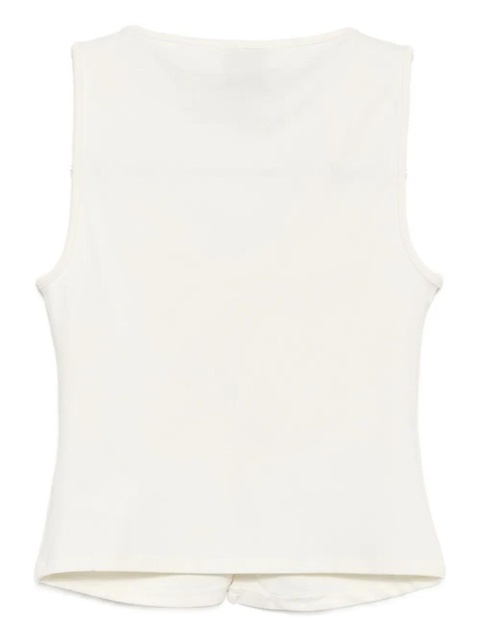 Reformation Tefi top - White - zdjęcie produktu nr 2