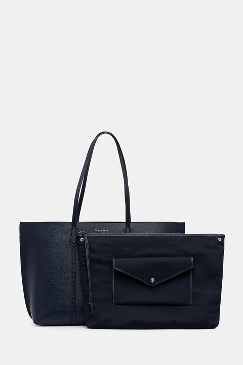 Tory Burch torebka skórzana Perry kolor granatowy 169476-498 - zdjęcie produktu nr 1