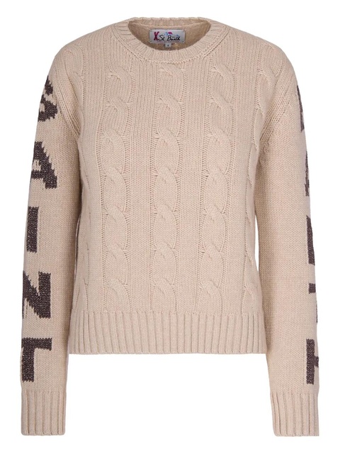 MC2 Saint Barth cable-knit sweater - Neutrals - zdjęcie produktu nr 2
