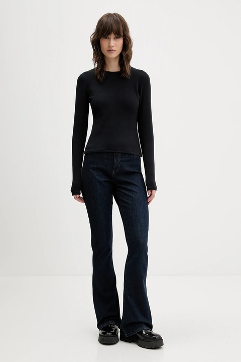 Abercrombie & Fitch longsleeve kolor czarny KI139-5755-900 - zdjęcie produktu nr 1
