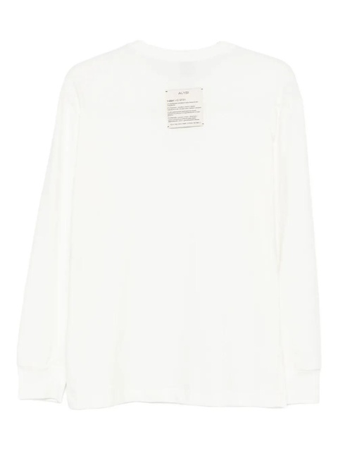 Alysi long-sleeve embellished T-shirt - White - zdjęcie produktu nr 2