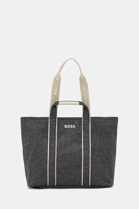 BOSS torebka kolor szary 50552483 - zdjęcie produktu nr 1