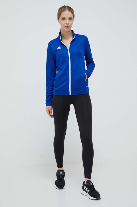 adidas Performance bluza treningowa Entrada 22 kolor niebieski gładka HG6293 - zdjęcie produktu nr 2