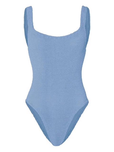 Hunza G square-neck swimsuit - Blue - zdjęcie produktu nr 1
