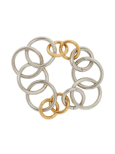Jil Sander interlocking chain bracelet - Silver - zdjęcie produktu nr 1