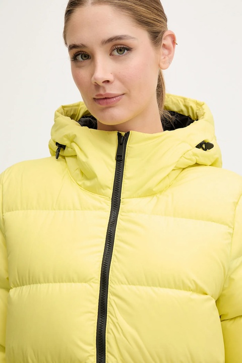 Jack Wolfskin kurtka puchowa Frozen Palace damska kolor żółty 1204133 - zdjęcie produktu nr 2