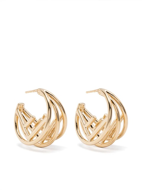 FENDI F is Fendi earrings - Gold - zdjęcie produktu nr 1