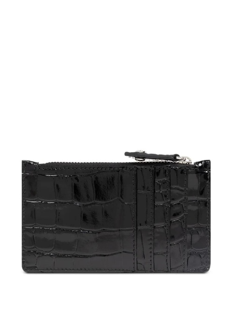 Vivienne Westwood Orb-plaque card holder - Black - zdjęcie produktu nr 1