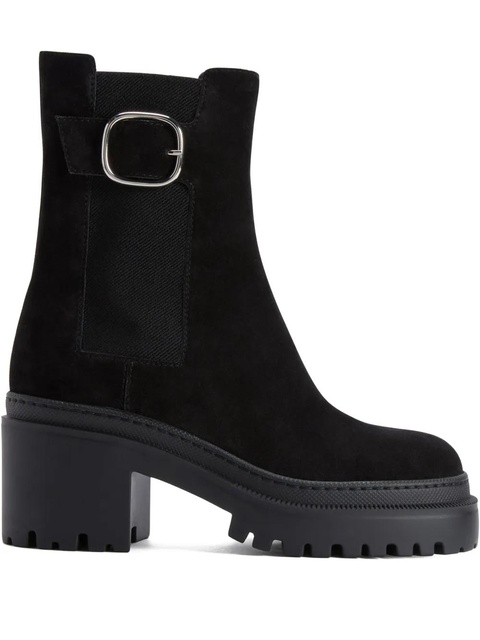 Giuseppe Zanotti Mairi buckle boots - Black - zdjęcie produktu nr 1