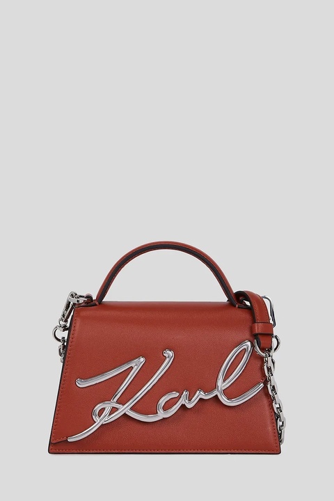 Karl Lagerfeld torebka K/SIGNATURE kolor brązowy A1W30038 - zdjęcie produktu nr 1