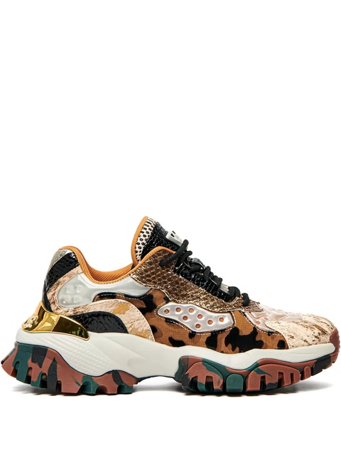AMI Paris Juice patchwork sneakers - Neutrals - zdjęcie produktu nr 1