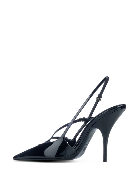 Miu Miu 105mm slingback pointed-toe pumps - Black - zdjęcie produktu nr 2