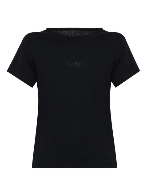 MM6 Maison Margiela short-sleeve T-shirt - Black - zdjęcie produktu nr 1
