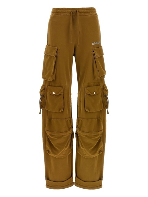 The Attico Fern logo-detail cargo trousers - Brown - zdjęcie produktu nr 1