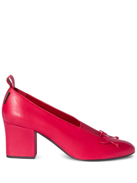 Miu Miu 65mm block-heel pumps - Red - zdjęcie produktu nr 1